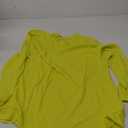 Adar Underscrubs for Women - Long Sleeve Underscrub Comfort Tee (3X-Large, Citron)