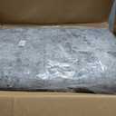 Shilucheng 9x12 Rug for Living Room Neutral Machine Washable Large Non-Slip Backing Abstract Rugs, Soft Low Pile Area Rug for Bedroom Under Bed, Dining Room Clearance, Big Carpet (Gray/Blue)