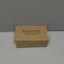 Ravinte 10 Pack Brushed Brass Kitchen Cabinet knobs Single Hole Drawer Pulls for Bathroom, Dresser Drawer and Cupboard Hardware