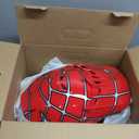 XFMT Kids Dirt Bike Helmet Youth Motorcycle Helmet DOT-Certified Full Face Helmets for Motocross ATV Off-Road Street Bike with Goggles & Gloves, Red Spider Medium (Red)