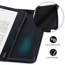 Case Compatible with Kobo Sage 8 Inch e-Reader (Model: N777 N778K, 2021 Release), Includes a Screen Protector - Premium PU Leather Cover with Auto Sleep/Wake