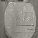 Delta Faucet Morgan Elongated Slow-Close White Toilet Seat with Non-Slip Seat Bumpers, White 811903-WH
