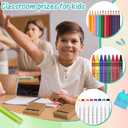30 Packs School Art Set Kid Crayons Markers and Colored Pencils Bundle Kit Coloring Supplies Classrooms Student Christmas Holiday Gift