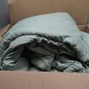 CozyLux Twin/Twin XL Comforter Set Beige, 2 Pieces Twin Extra Long Solid Breathable Bedding Sets for College Dorm, Luxury Soft Bed Set with Down Alternative Comforter and 1 Pillowcase All Seasons