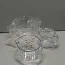 Measuring Cups Set, Liquid Measuring Cups For 3 For Kitchen - BPA Free Plastic Set with Spout Multiple Measurement Scales (Clear)