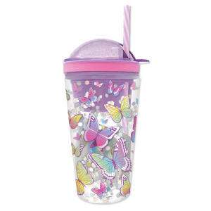 Snack N' Drink, Tie Dye Butterfly Cup