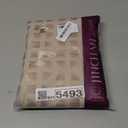 jinchan Sheer Door Curtain 72 Inches Floral Embroidered Semi-Sheer Embroidery Voile Floral French Door Curtain Light Filtering Drape Rod Pocket 1 Panel Beige (55"W x 72"L (Pack of 1))