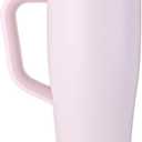 Ice Shaker 40 oz Tumbler with Handle and Straw | 40oz Oakley | Cold for 30+ Hours | 2-in-1 Tumbler Shaker Bottle | Odor-Free 40 ounce Bottle for Water, Protein Shakes, Smoothies, Cocktails