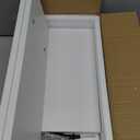 Jerry & Maggie Desktop Organizer Office Storage Rack Adjustable Wood Display Shelf Free Style Double H, Multi-Functional Mini Bookshelf for Desk Natural Stand (White)