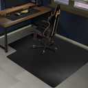 SALLOUS Office Chair Mat for Carpet, 45" x 53" Heavy Duty Chair Mat for Carpeted Floors,Non-Slip Floor Mat with Extended Lip, Floor Protector Computer Desk Mat for Home Office (Black, T-Shape)