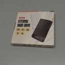 Portable External Hard Drive Storage Expansion Mobile HDD USB 3.0 USB-C for PC, Mac, Desktop, Laptop, PS4, PS5, Xbox One X/S, Xbox 360, Xbox Series X/S, Office & Game (Black, 1TB)