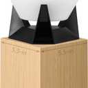 Solar Post Cap Lights, 4.7" Outdoor Solar Lamp 1 Pack, Fence Column Light Waterproof for Outside 5x5 6x6 Vinyl Wood Posts, Deck Garden Patio Yard Table Lantern 3000K Pillar Landscape Lighting