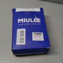 MIULEE Pack of 2 Throw Pillow Covers 20x20 Inch Bronze Faux Fur Decorative Sherpa Pillow Covers Fuzzy Accent Soft Sheepskin Fleece Cushion Cases for Boho Home Decor Couch Living Room Bed