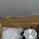 4PCS Wheel Center Hub Caps w/Lug Nut Covers for Chevy Avalanche Silverado Suburban Tahoe, for GMC Sierra Yukon 1500 2500 HD Classic 16 Inch Van Truck Rim Hubcaps # 15039488 909002