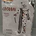 Spooktacular Creations Men Scary Clown Costume, Halloween Costumes Adult, Killer Clown Jumpsuit (Medium)