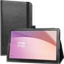 LiuShan Compatible with Lenovo Tab M9 case,Barnes and Noble Nook 9 case,PU Leather Slim Folding Stand Cover for 9" Lenovo Tab M9 (TB310FU) / Barnes and Noble Nook 9 2023 Android Tablet,Black