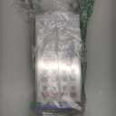 BTArtbox Press on Toenails Short, White French Tips Toenail Press Ons Square for Women, Fit Perfectly Press on Toe Nails with Glue, Fake Toenails in 16 Sizes 32 Toenails Kit, Champ