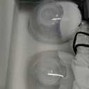 Hands Free Breast Pump Wearable MY-375 - Strong Suction, Low Noise, Wearable Breastfeeding Pump with 4 Mode &12 Levels, Portable Electric Breast Pump 24mm - 19/21/Insert/Flange, 2 Pack (White)