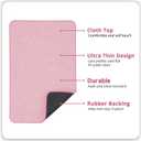 Bath Mat,Ultra Thin Bathroom Rugs,Rubber Bath Mats for Bathroom,No Slip Bath Rugs,Quick Dry,Machine Washable,Low Pile,Absorbent,Shower Outside,Sink,Home Decor Accessories.Pink,1'5"x2'3"(17x27inch)