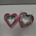 Heart Cookie Cutter Set, 12 Pieces Metal Cookie Cutters Shape for Valentines Day, Heart Shaped Cookie Cutter Set for Fondant, Pastries, Fruit and Cakes