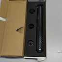 Pool Cue Extension with 3 Bumpers Carbon Fiber Billiard Cue Extender Pool Cue Accessories (8 inches extension)