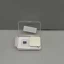 MP3 Player: Portable, Screen-Free, with Wired Headphones & Speaker Play. with 4GB Memory Card (Stores 500+ Songs), HD Resin Panel, Ideal Student Gift. (Pearlescent White)