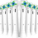 Qitizu Replacement Heads Compatible with Oral B iO Electric Toothbrush, Replacement Toothbrush Heads Fit for Oral-B iO 2/3/4/5/6/7/8/9/10 Series Toothbrush, 8 Packs (White)