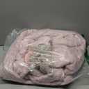 Snuggy Hooded Blanket for Adult, Wearable Blanket Hoodies for Women & Men Warm Cozy Sherpa Sweatshirt with Giant Pocket (Standard, Light Pink)