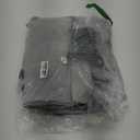 NICETOWN Full Shade Curtain Panels, Pair of Energy Smart & Noise Blocking Out Blackout Drapes for Dining Room Window, Thermal Insulated Guest Room Lined Window Dressing(Silver Grey, 37 x 84 inch)