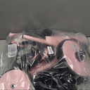 RIDYEE 5in1 Toddler Tricycle for Ages 1.5–3, Parent Steering Push Trike, ToolFree Convertible to Balance Bike, Safety Belt, Removable Backrest and Footrest, RideOn Toy for Boys & Girls, Pink