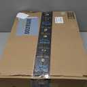 3 in 1 Back Massager, Electric Lumbar Support Pillow, Triple Fusion Back Massager for Pain Relief Deep Tissue, with Traction, Vibration & Heat and Against for Lower Backs&Spine Support (Black)