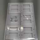 [10 Pack] BESTTEN Decorator Wall Plate, 2 Gang Standard Size Outlet Cover for GFCI and USB Receptacles, H4.53 x W4.57, Unbreakable Polycarbonate Material, UL Listed, White