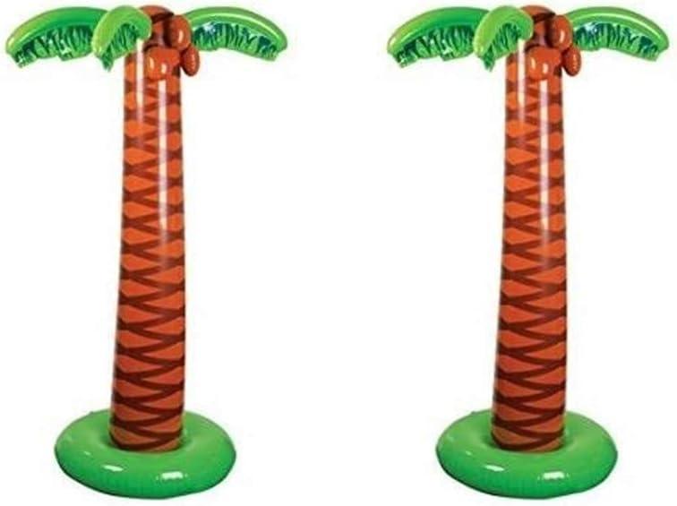 Rhode Island Novelty 66 Inch Inflatable Palm Trees, Set of Two