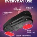 Arch Support Insoles for Men Women - High Arch Shoe Inserts for Standing All Day - Plantar Fasciitis Relief Orthotic Insole for Flat Feet - Work Running Hiking, 
Size: L (Men 11-12.5/Women 12-13.5)