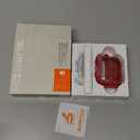 SURITCH for Samsung Galaxy Buds 3 Pro (2024) / Buds 3 (2024) / Buds3 FE (2025) Case, Magnetic Bumper Cases, Rugged Shockproof Protective Covers with Carabiner & Cleaning Kit & Removal Tool, Red