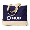 O HUB Logo Tote Bag, Small Size