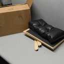 HOMELYSTBO Foot Rest Under Desk at Work, Under Desk Footrest with Double Step Wooden Ergonomic Design, Non-Slip EVA Surface, Office Foot Stool for Posture Support, Leg Relief, Home Office & Gaming