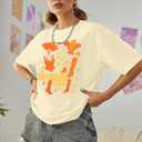 Oversized Country Music Shirts Women in My Music Era Tshirts Concert Lovers Gifts Casual Short Sleeve Tees (L)