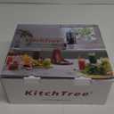 KITCHTREE Masticating Juicer Attachment for KitchenAid Stand Mixer, 4.2" Large Feed Chute Fit Whole Vegetables & Fruits, Slow Cold Press Juicing, Includes 2 * 28oz capacity cups