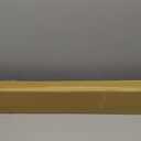 CanDo Heavy Duty EVA Foam Roller, Half Round, 6" X 36"