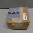 Schlage F10-PLY-ADD Plymouth Passage Knobset with Decorative Addison Rose from t, Matte Black