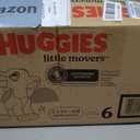 Huggies Size 6 Diapers, Little Movers Baby Diapers, Size 6 (35+ lbs), 108 Count (2 Packs of 54)