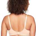 Warner's Women's Blissful Benefits Women's Super Soft Wireless Lightly Lined Comfort Bra (Beige, M)