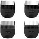4 Professional Trimmer Guards Designed for Manscaped Lawn Mower 3.0, Waterproof Guide Combs Replacement with Organizer, 8 Cutting Lengths from 1/ 8" to 1/ 2" Fit The Lawn Mower 3.0 Groin Hair Trimmer