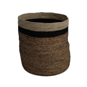 Handmade Natural Jute Basket Planter, 1 Pack
