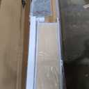 Twin Size Loft Bed with LED Lights and Charging Station, Industrial Heavy Duty Metal Loft Bed Frame with Ladder and Guardrail for Kids Adults, Small Space Saving Design for Bedroom Dorm, White