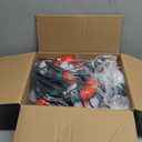 Vintage C9 LED Christmas Lights Outdoor, 100 Feet String with 100 Shatterproof Matte Bulbs, Connectable Waterproof Tree Lights for Holiday Roofline Backyard Garden Decor, Red & Pure White