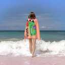 Cool Dinosaur Beach Towel Quick Dry Microfiber Towel Lightweight Large Swimming Towel for Travel Pool Camping Super Absorbent Soft Beach Towel for Women Men Girls Boys 52x32 Inches