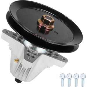 618-09258 Lawn Mower Deck Spindle Assembly for Cub Cadet XT1-LT46 XT2-LX46 for Craftsman T1500 T2400 for Troy-Bilt Super Bronco 46I XP 46 XP 46" Deck Spindle 618P09258 W/Threads