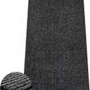 Azadx 2'x4' Indoor Outdoor Door Mat Heavy Duty Front Door Mat Ultra Absorbent Muddy Dirt Resist Welcome Door Mats Non-Slip Backing Entrance Mat for Home Commercial Outdoor Entrance Floor Mat (Dark Grey)